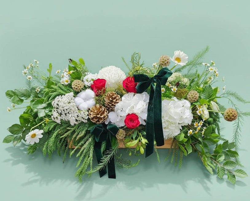 Ultimate Christmas Table Arrangement