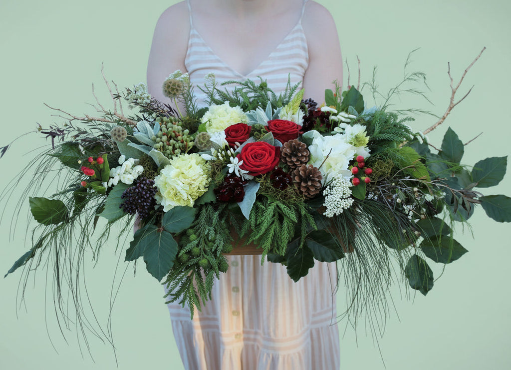Ultimate Christmas Table Arrangement