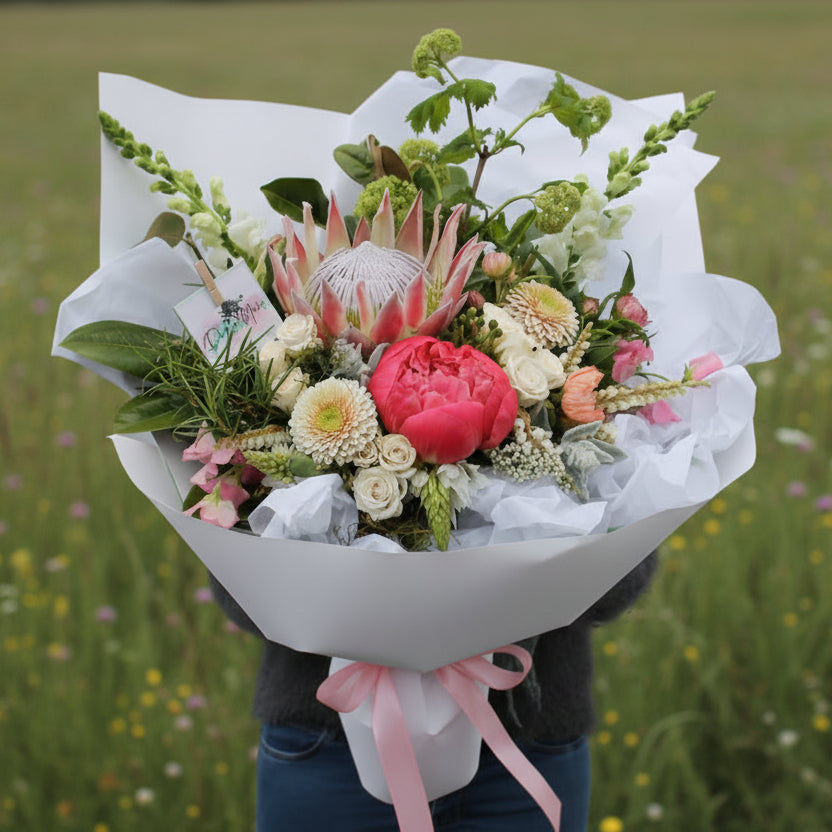 Pastel Puff Mother's Day Bouquet
