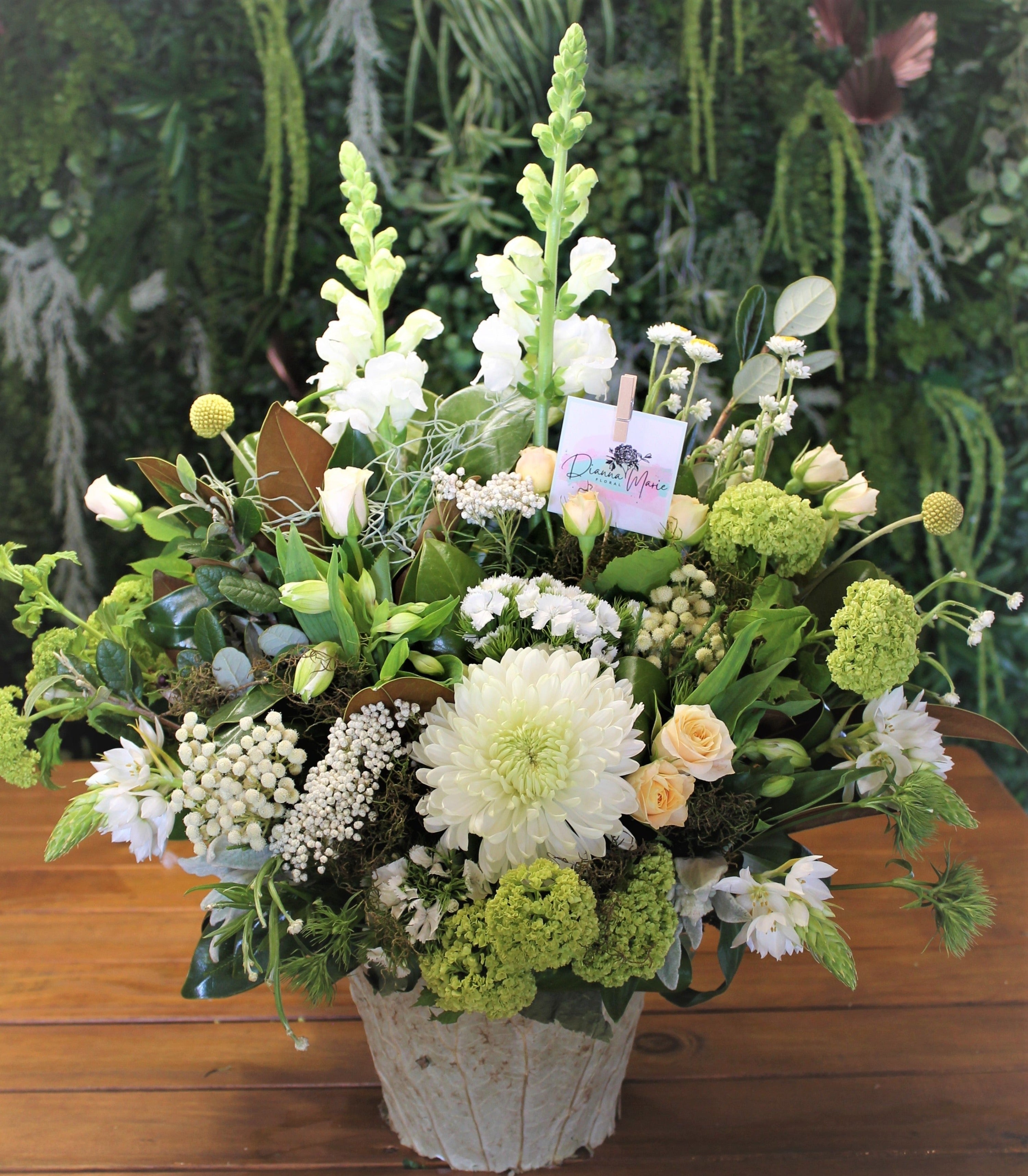 Delightfully White Lotus - Dianna Marie Floral