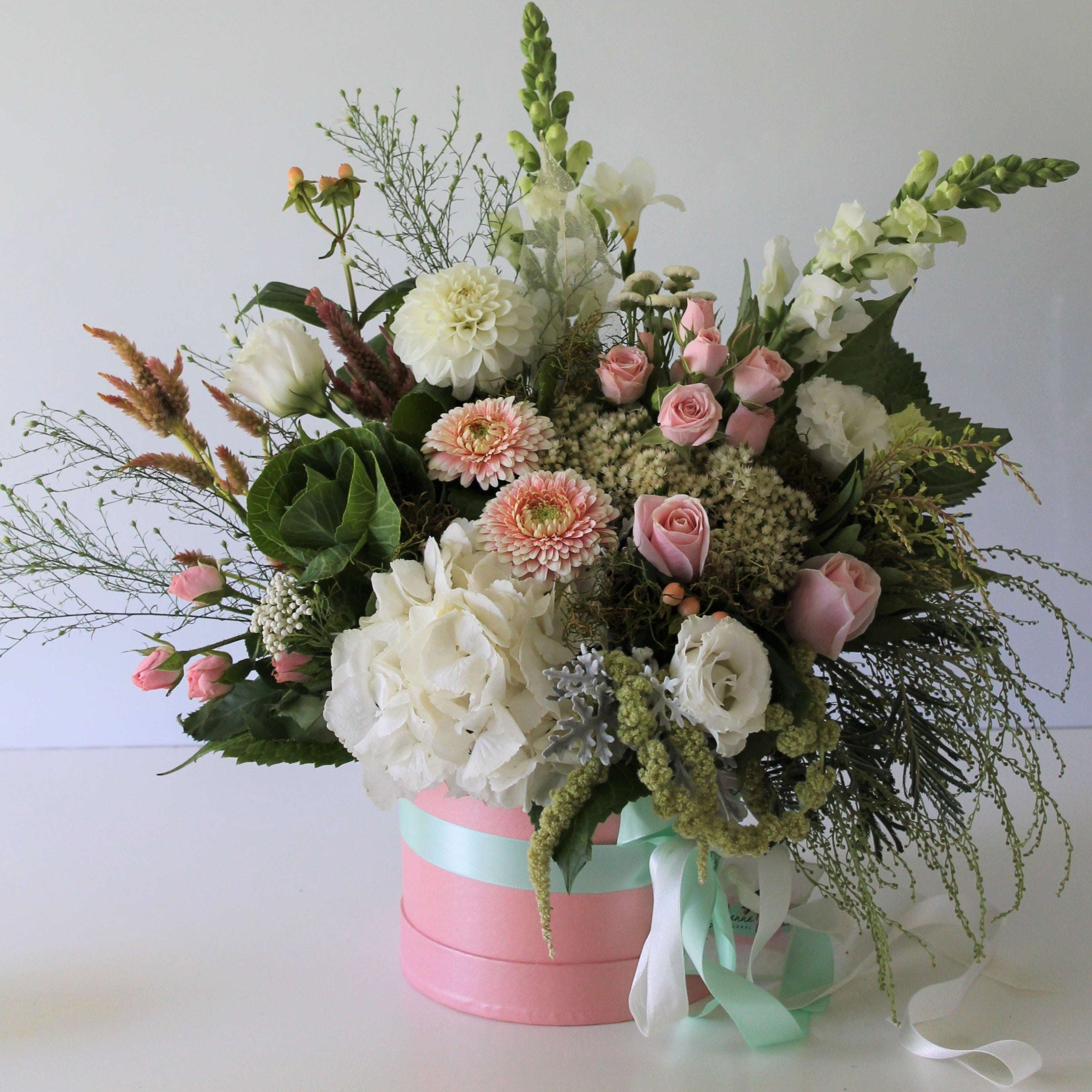 Blushing Beauty Hatbox